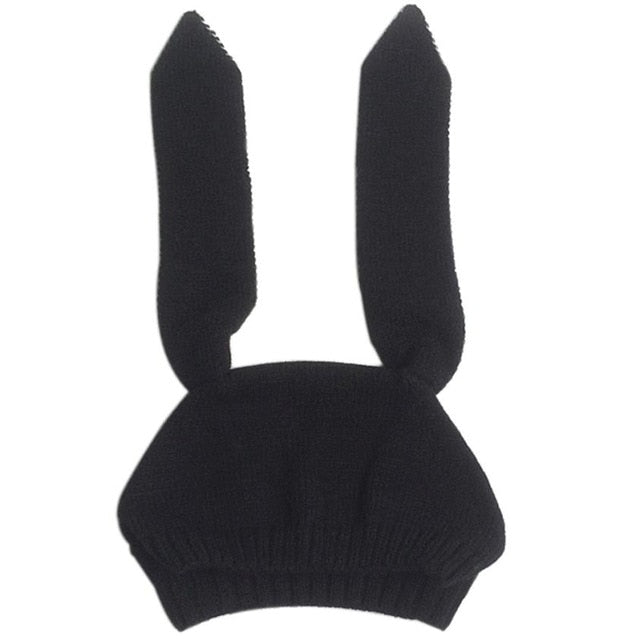 Crochet Rabbit Ear Beanie